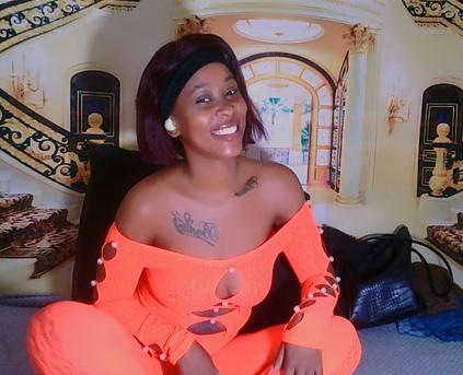 Girl Alone - Ebony_Sexy_Red